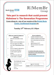 Dementia research poster