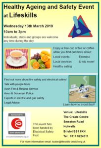 Lifeskills event 13th March 2019