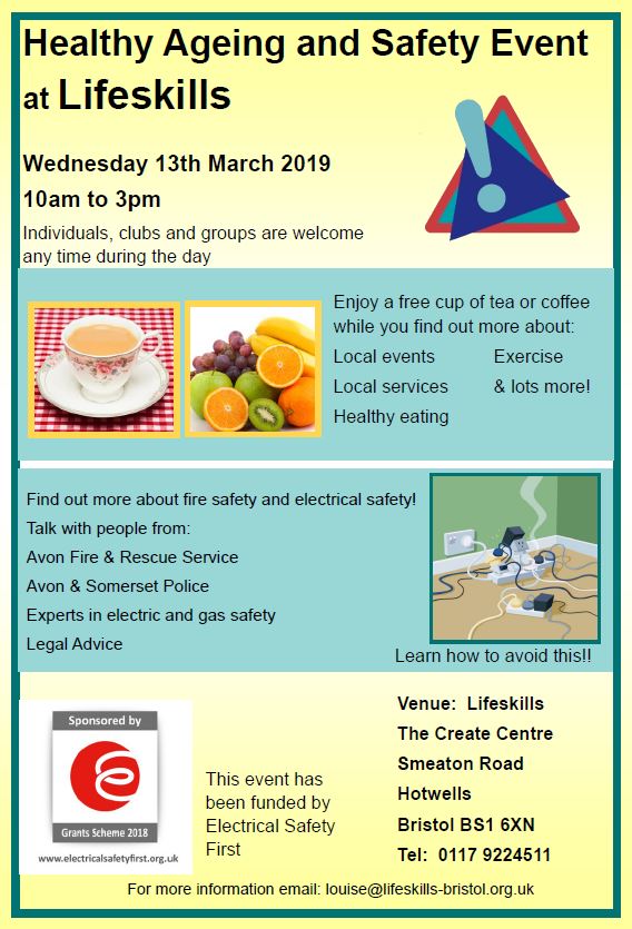 Lifeskills event 13th March 2019